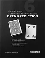 Paul Curry Open Prediction