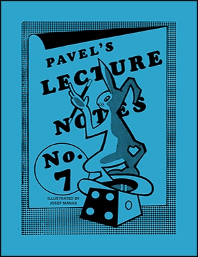 Pavel Lecture Notes Number 7